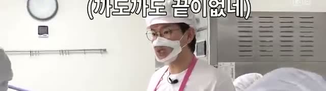 워크맨 괄호 리액션 자막