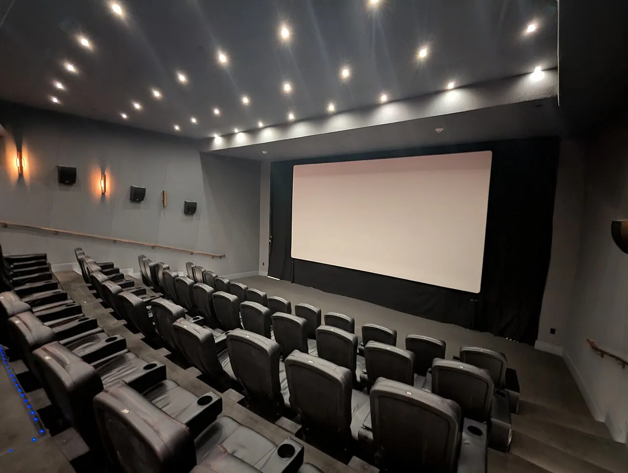 Landmark's Atlantic Plumbing Cinema screening room