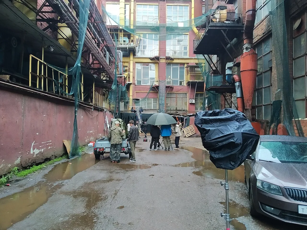 Film set in Moscow 20240618 153026