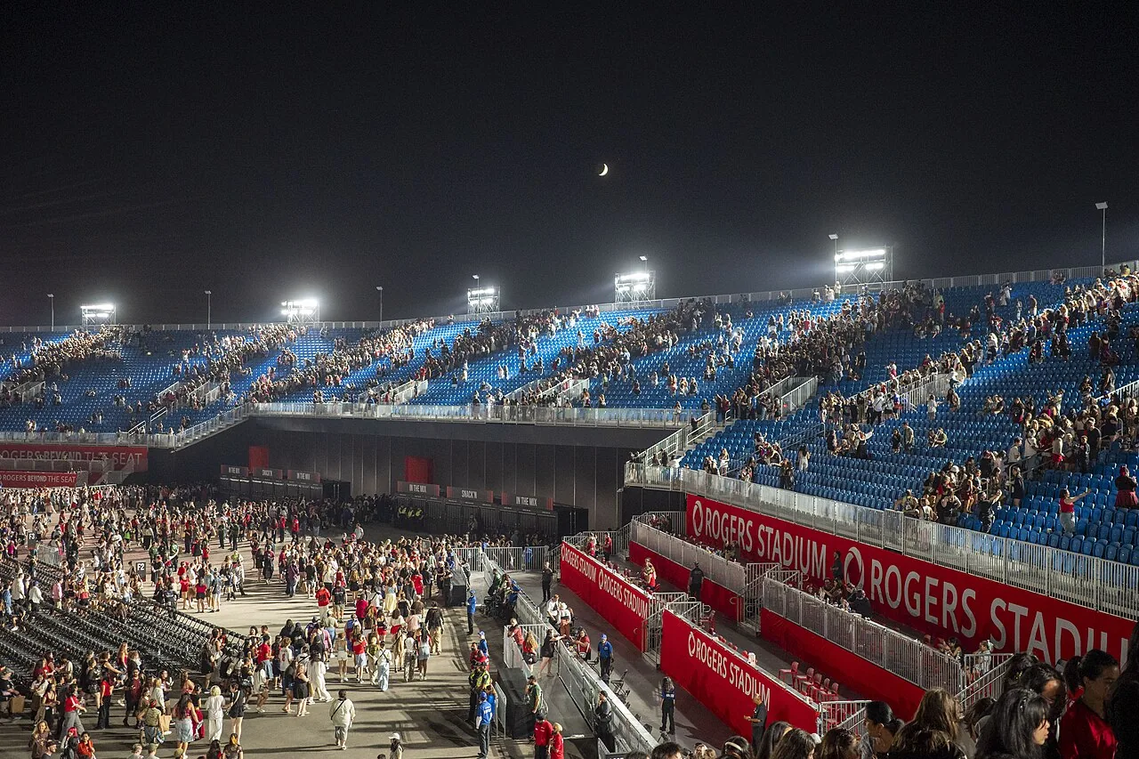 Rogers Stadium Grandstands