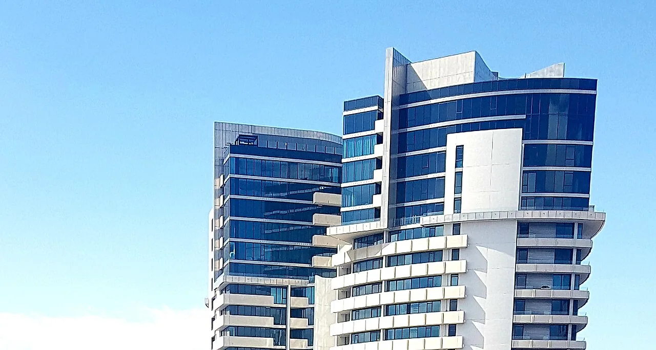 Apartment building- modern tower